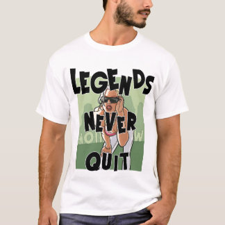 CAMISETA LEGENDAS NUNCA SAIR