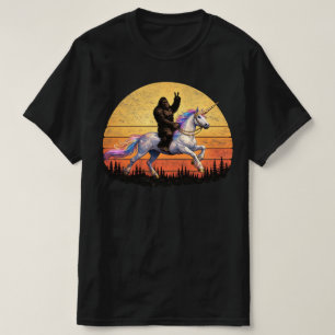 Camiseta Legendas Retro Divertidas de Pé-Grande / Sasquatch