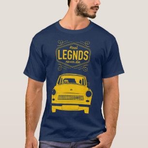 Camiseta Legendas verdadeiras Não Morra Trabant Auto DDR Al