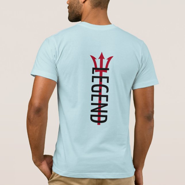 Camiseta Legende – Tridente Design Guerreiro Mitol (Verso)