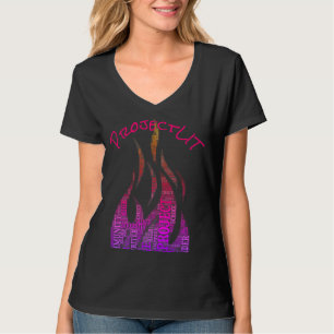 Camiseta Leggings pretas do projeto PRHS