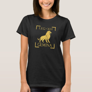 Camiseta Legio Xiii Gemina Lion Emblem Roman