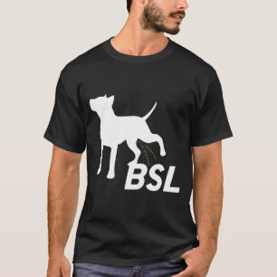 Camiseta Legislação Específica Anti-Raça Bsl Proibiçã