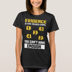 Camiseta Legista forense de criminologia e forense