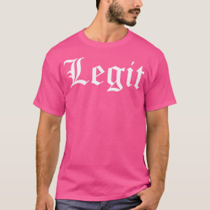 Camiseta Legit Og Hip Hop Original Gangster Rap