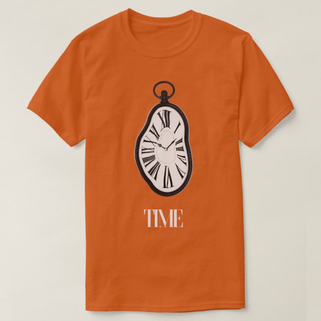 Camiseta Legitimidade do Eterno de tempo de observação esté (Frente do Design)