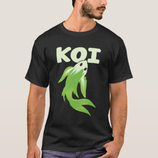 Camiseta Legume Pak Koi Pak Choi Peixe Koi Piada Humor Engr