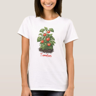 Camiseta Legumes 8 tomate, fruta, jardinagem, comida, plant