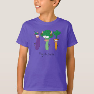Camiseta Legumes Engraçados Cartões