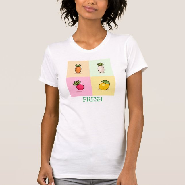 Camiseta Legumes frescos (Frente)