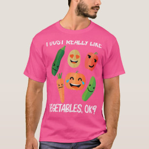 Camiseta Legumes Para Homens Mulheres Alimentação Estilo de