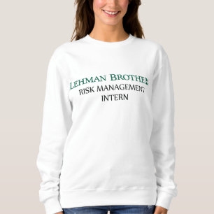 Camiseta Lehman Brothers Risk Management Intern Women
