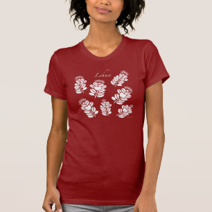 Camiseta Lehua - impressão branco
