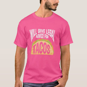 Camiseta Lei Dará Aconselhamento Jurídico Para O Advogado T