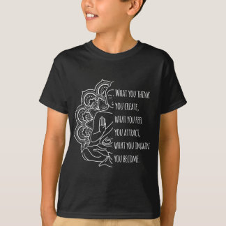 Camiseta Lei De Atração Da Meditação Buda Espiritual