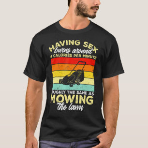 Camiseta Lei de Corte de Grama Cortador de Grama Jardineiro