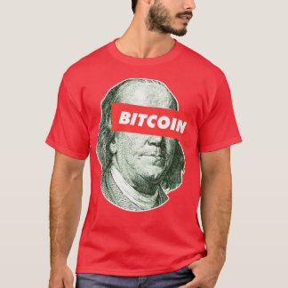 Camiseta Lei de Dólar 2 da Bitmoeda Franklyn
