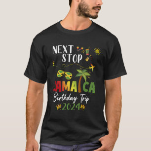 Camiseta Lei de Férias Familiares da Jamaica 2024 Correspon