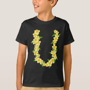 Camiseta Lei de Férias Tropicais de Verão da Cadeia das Flo