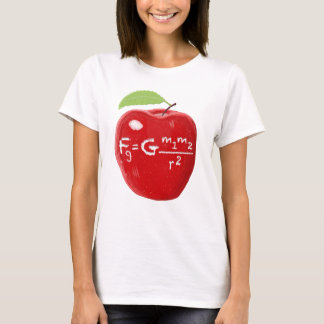 Camiseta Lei de Isaac Newton do professor de ciências de