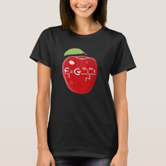 Camiseta Lei de Isaac Newton do professor de ciências de
