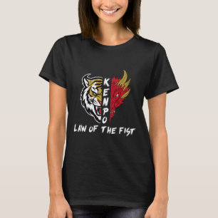 Camiseta Lei Kenpo Karate Do Primeiro Engraçado Dizendo Mar