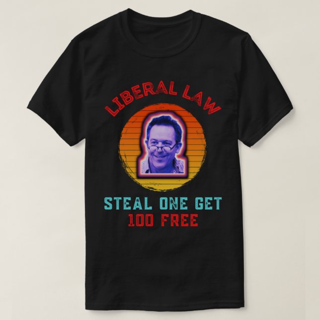 Camiseta Lei Liberal Greg Gutfeld (Frente do Design)
