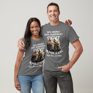 CAMISETA LEI MARCIAL HG DECLARADA LEI DE INSURREIÇÃO ADIADA