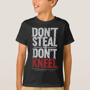 Camiseta Lei Natural Não Rouba Não Kneel Cota Filosofia