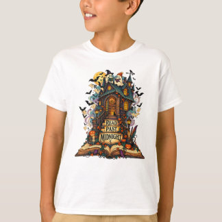 Camiseta Leia a Biblioteca Assombrada Depois da Meia-Noite