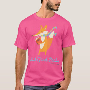 Camiseta Leia Books Fox Bonita Para Leitores