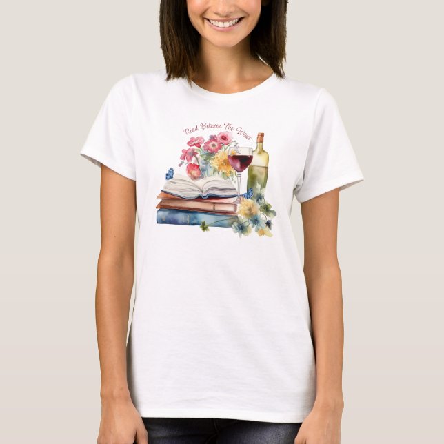Camiseta Leia Entre os Vinhos (Frente)