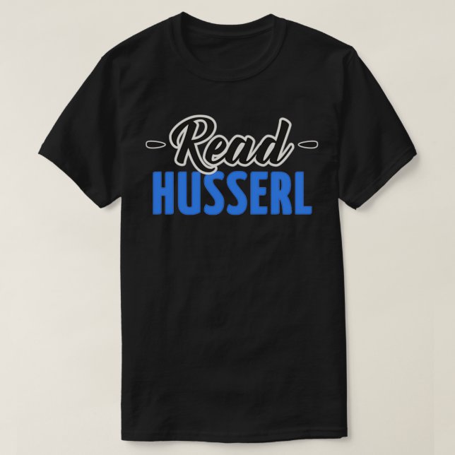 Camiseta Leia Husserl Engraçado Manuais de Filosofia de Pre (Frente do Design)