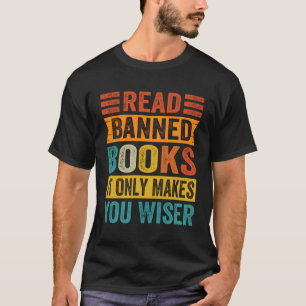 Camiseta Leia Livros Banidos Que Só Te Torna Mais Sensato -