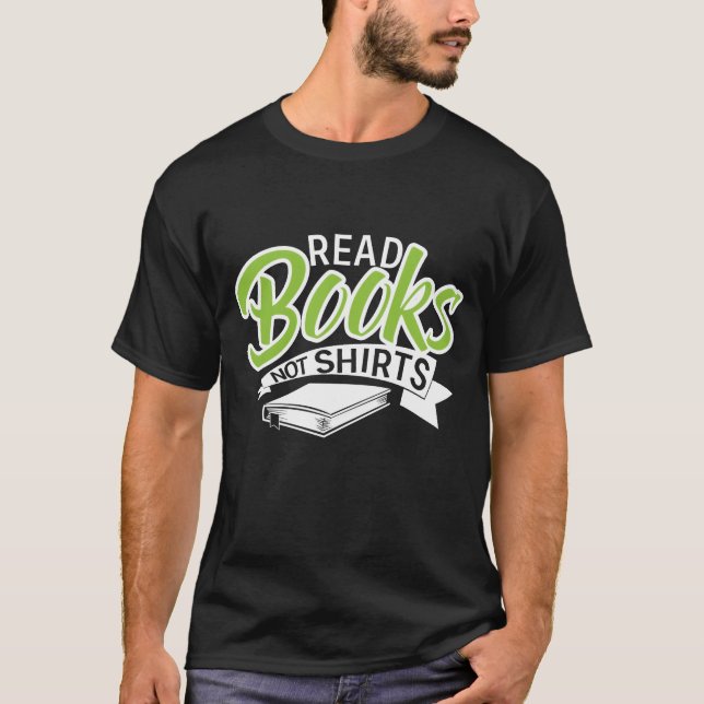 Camiseta Leia livros, não amigos (Frente)