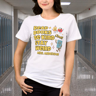Camiseta Leia Livros Seja Gentil