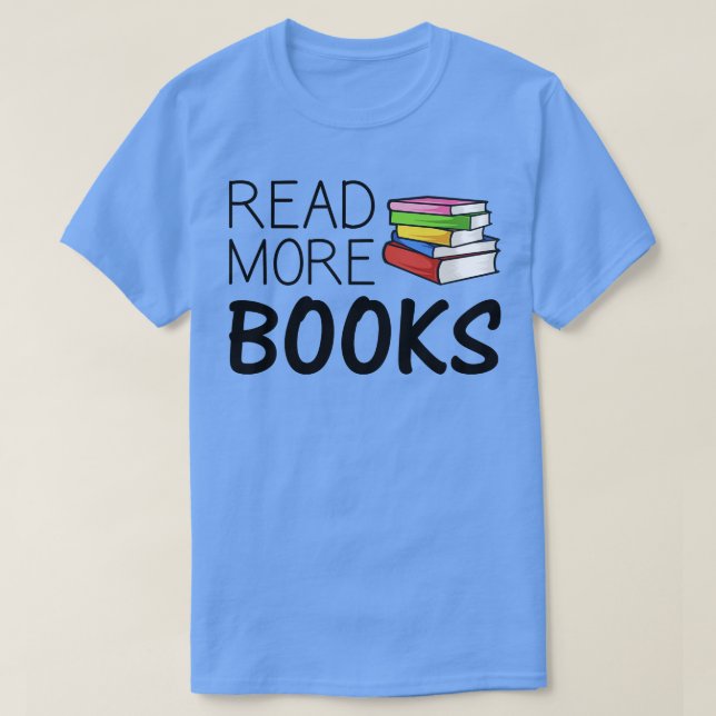 Camiseta Leia mais livros (Frente do Design)