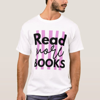 Camiseta Leia Mais Livros