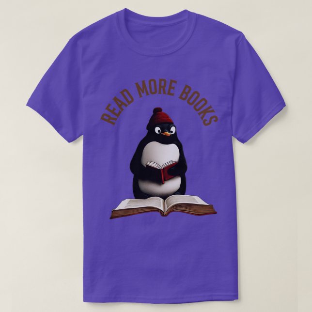 Camiseta Leia mais livros 3 (Frente do Design)