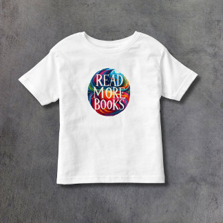 Camiseta Leia Mais Livros, Por Favor! Colorido