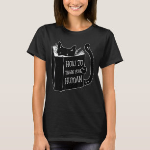 Camiseta Leia O Livro De Leitura De Gato Como Treinar Seu E