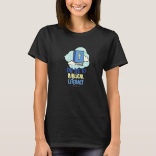 Camiseta Leia-o todos os dias com suporte à literatura bíbl
