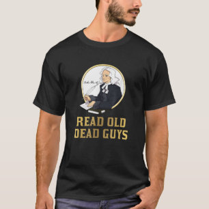 Camiseta Leia o worm John Wesley, engraçado, Caras do Morto