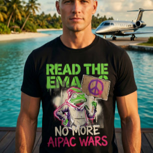 Camiseta Leia Os E-mails Anti Guerra Irã Paz