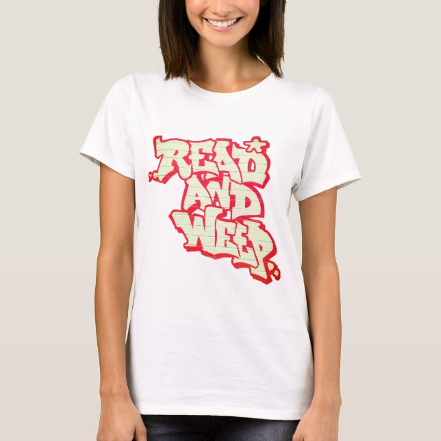 Camiseta Leia-os e Weep (Frente)