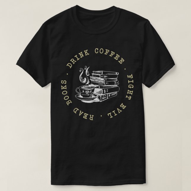 Camiseta Leia os livros (Frente do Design)