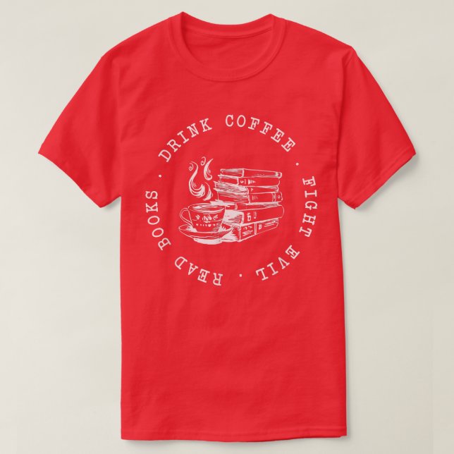 Camiseta Leia os livros (Frente do Design)