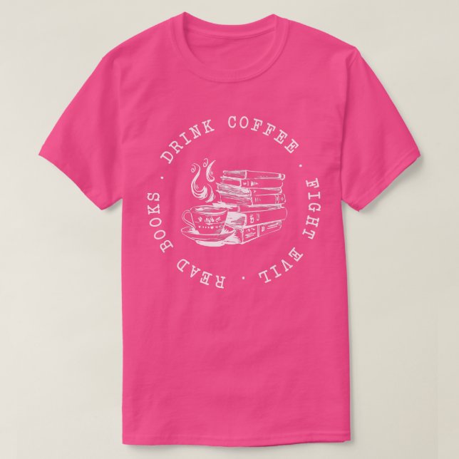Camiseta Leia os livros (Frente do Design)