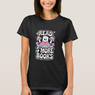 Camiseta Leia Os Livros "S" acampando ao ar livre - Viagem