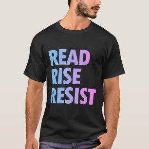 Camiseta Leia "Rise Resist" (Resistência ao Aumento) - Leit